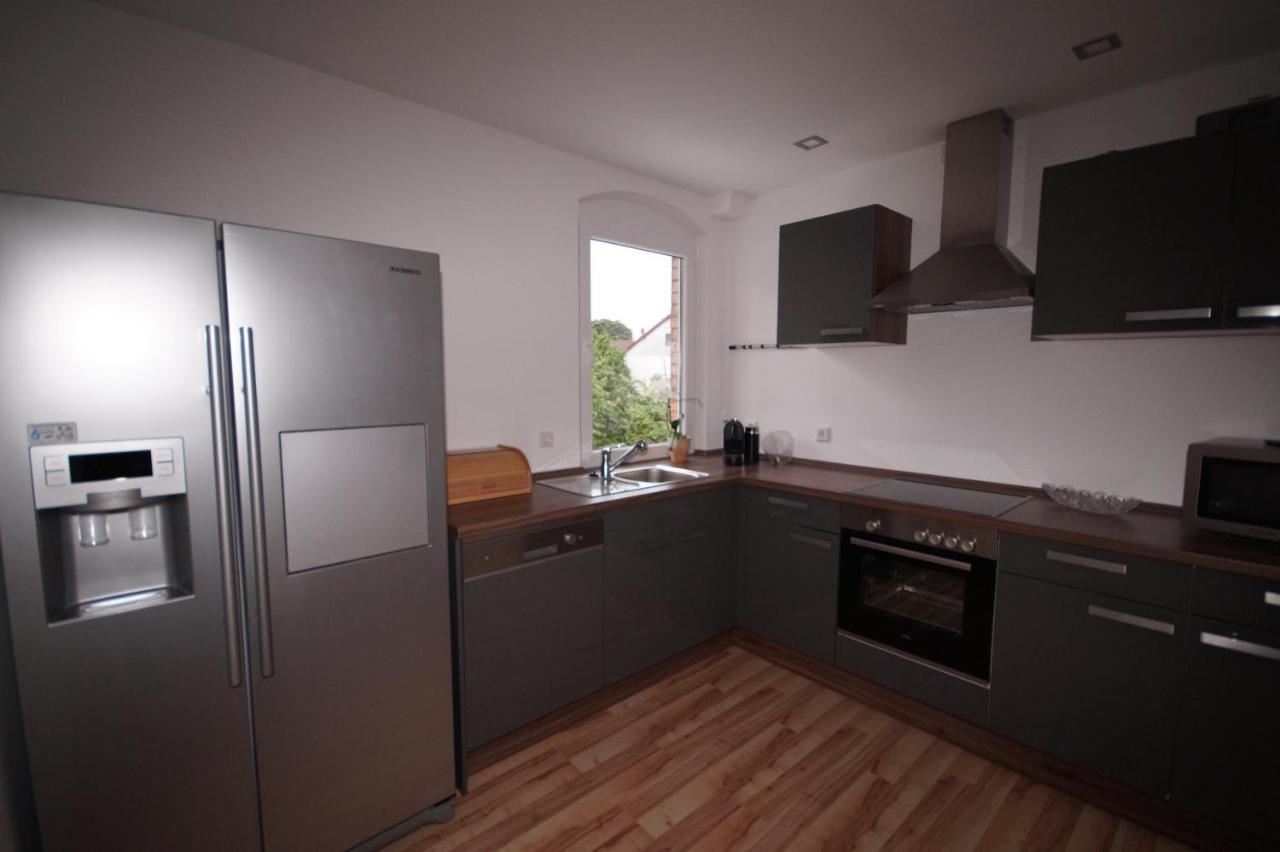 Mr-Ferienwohnung - Wohnung Hoennersum Harsum Esterno foto